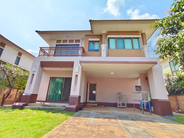 บุราสิริ สนามบินน้ำ ตกแต่งเฟอร์นิเจอร์จากบ้านและสวน บ้านสวย อยู่ต้นโครงการ เดินทางสะดวก