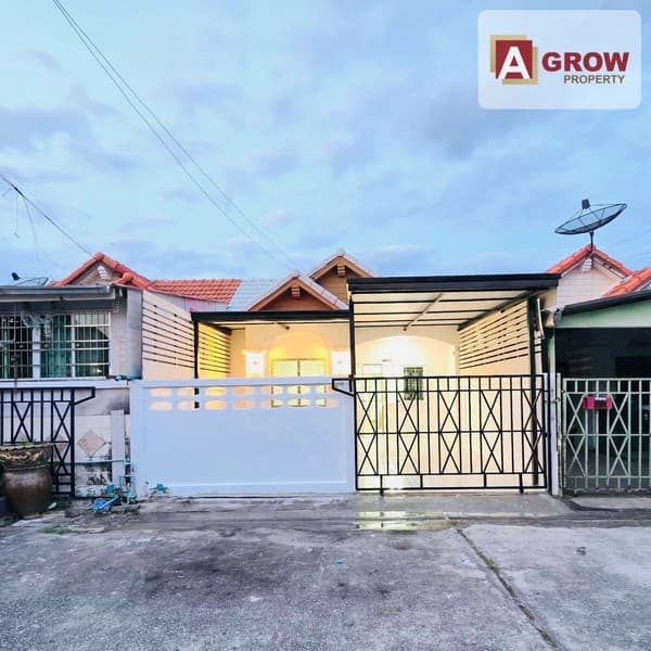 หมู่บ้านชายคลอง เทพารักษ์ กม.25 บ้านสวย ทำเลดีต้นซอย เฟอร์นิเจอร์ครบ ตกแต่งพร้อมอยู่