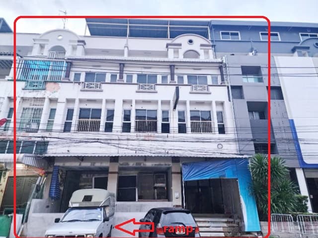 ให้เช่าอาคารคลีนิค โชว์รูม 6ชั้น MRTรามอินทรา กม.9 500ม. 15นอน 1305ตรม.MRTคู้บอน 800ม. รพ.สินแพทย์ 11แอร์ใหม่ แฟชั่น 3คูหา 72 ตรว.