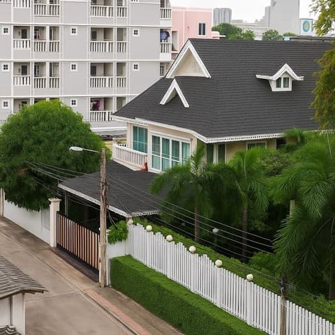 ขายบ้านเดี่ยว ซอยแบริ่ง 26 หมู่บ้าน Fantasia Villa เหมาะสำหรับครอบครัว หรือผู้ที่มองหาบ้านทำเลดีในย่านบางนา