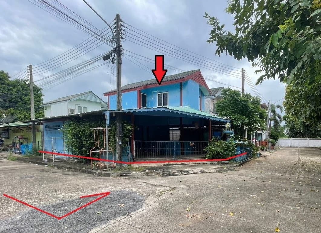 ขายบ้านเดี่ยวมือสอง อำเภอศรีมหาโพธิ จังหวัดปราจีนบุรี โครงการ บ้านเอื้ออาทร ท่าตูม ศรีมหาโพธิ-ปราจีนบุรี
