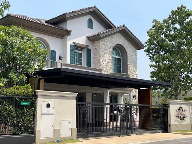 ขายบ้านเดี่ยว 2 ชั้น 108 ตร.ว. โครงการนันทวัน รามอินทรา พหลโยธิน 50 เขตบางเขน