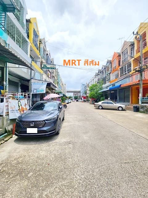 ให้เช่าอาคารพาณิชย์ 3ชั้น เทคนิคมีนบุรี 1.5 กม รามคำแหง 171-182 21 ตร.วา.220ตร.ม. 3 นอน 3 น้ำ MRTมีนพัฒนา 500ม. ตลาดน้ำขวัญเรียม 1.3 กม.