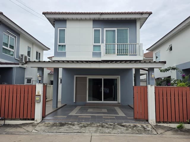ขายบ้านแฝดสองชั้น ใจกลางเมืองชลบุรี โครงการศุภาลัยวิลล์