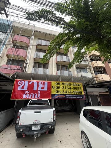 อาคารพาณิชย์ 3 คูหา 4.5 ชั้น บนทำเลทองติดถนนสิรินธร ใกล้ห้างตั้งฮั่วเส็งธนบุรี ZTK285