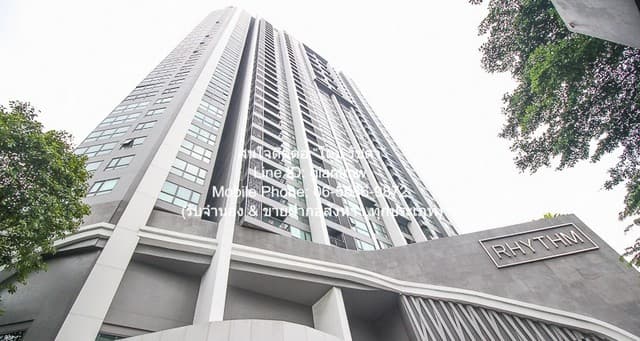CONDO. ริทึ่ม สุขุมวิท 44/1 1 Bedroom 7200000 B. ไม่ไกลจาก รถไฟฟ้า BTS พระโขนง ด่วนๆ กรุงเทพ