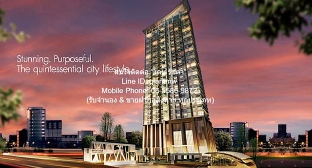 Condo. ริธึม รัชดา 1ห้องนอน1BATHROOM 20000 BAHT. ใกล้ MRT รัชดาภิเษก คุ่มค่า กรุงเทพ