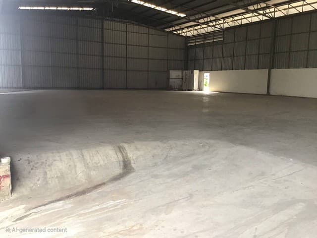 ให้เช่าโกดัง 960 ตรม. รับน้ำหนัก 3 ตัน / ตรม.ถนนโครงการ 1 2m.รถ container เข้าได้ ถนนศรีนครินทร์-ร่มเกล้าตัดใหม่