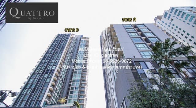 DSL-934.1 ต้องการให้เช่า Condominium Quattro by Sansiri 2BEDROOM 60000 บาท ใกล้กับ BTS ทองหล่อ สภาพแวดล้อม-ดี