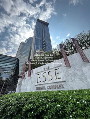 ต้องการให้เช่า คอนโด THE ESSE at SINGHA COMPLEX ดิ เอส แอท สิงห์ คอมเพล็กซ์ พ.ท. 77 SQ.M. 2BEDROOM2BATHROOM 65000 THAI BAHT ใกล้ MRT เพชรบุรี ทำเลคุณภาพ