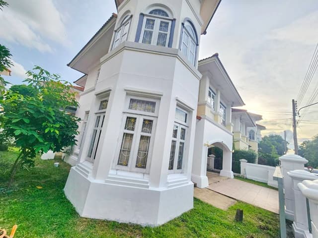 เช่าคฤหาสน์ บ้านเดี่ยว 2 ชั้น ฟิวเจอร์ปาร์ครังสิต 5กม.4นอน รังสิต คลอง3 ภัสสร เฟอร์ครบ เตียงครบ ติดถนนรังสิต-นครนายก 260 ตร.ม.