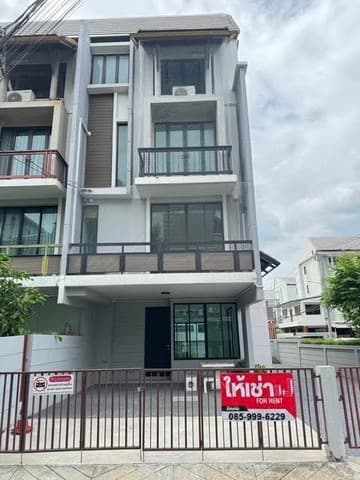 ให้เช่าทาวน์โฮม 4ชั้น AREEYA MANDARINA SUKHUMVIT 77 (อารียา แมนดารีนา สุขุมวิท 77) ที่ดิน 24.60 ตร.ว พื้นที่ใช้สอย 225 ตร.ม