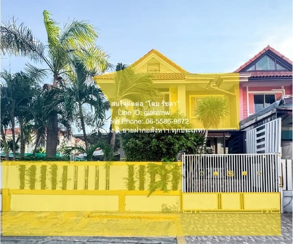 Townhouse ขายทาวน์โฮม 2 ชั้น (หลังมุม: รีโนเวท และต่อเติมแล้ว) ซ.ประชาอุทิศ 90 34.20 ตร.ว. 3 น 2 น้ำ 2 จอดรถ ราคา 2,317,500 บาท 2317500 THAI BAHT 3 Bedroom 34 ตาราง-วา ใกล้กับ Big C Market ONE PRICE!