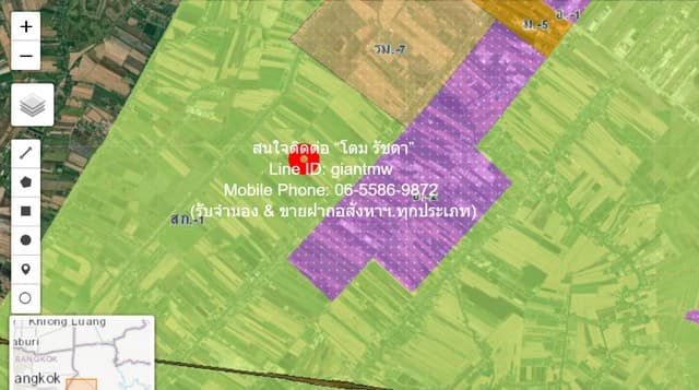 พื้นที่ดิน ขายที่ดินทุ่งนา ต.คลองอุดมชลจร อ.เมืองฉะเชิงเทรา ฉะเชิงเทรา 24-2-82 ไร่ ราคา 41,998,500 บาท (1.7 ลบ./ไร่) ลดแบบสุดๆ