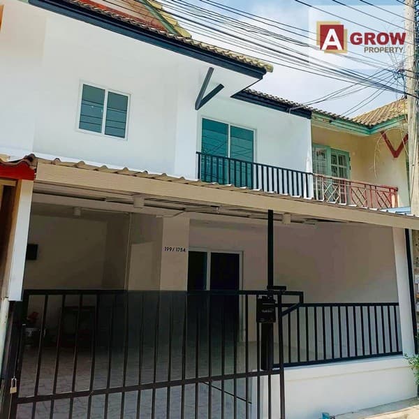 ขาย/ให้เช่าหมู่บ้านพฤกษา 15 ถนนตำหรุ-บางพลี บ้านสวย ทำเลดี ตกแต่งครบ พร้อมเข้าอยู่