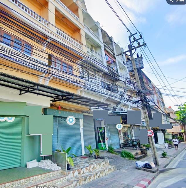 MRTสวนหลวง ร.9 1.5กม. ขาย-เช่าอาคารพาณิชย์ 4.5 ชั้น ซ.สุขุมวิท101 มีชั้นลอย 16 ตร.วา. 272 ตร.ม