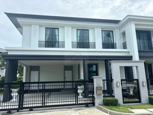 ขายบ้านเดี่ยวใหม่ 2 ชั้นหลังมุม 119.6 ตรว. โครงการเศรษฐสิริ แจ้งวัฒนะ-ประชาชื่น 2 เฟอร์นิเจอร์พร้อมเข้าอยู่ ใกล้ Impact เมืองทองธานี