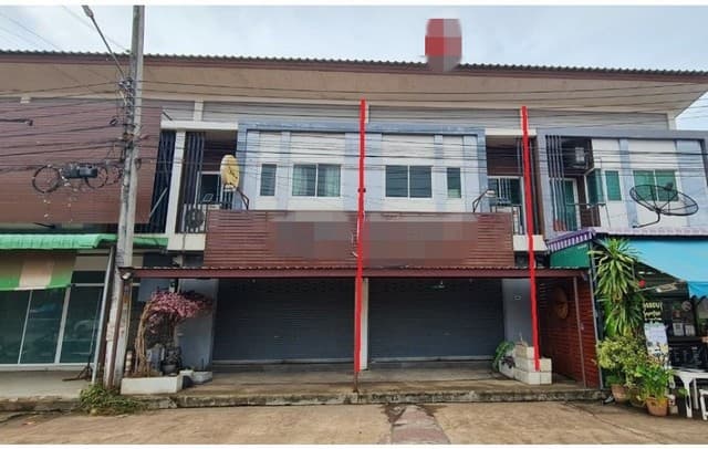 ขายอาคารพาณิชย์สองศรีมหาโพธิ โครงการบ้านสวนพฤกษา เดอะ คอร์เนอร์ ปราจีนบุรี