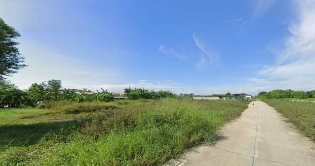 ขายที่ดิน บางนา-ตราด กม.17 ตรงข้ามมหาลัยหัวเฉียว ที่ดิน 8-1-4.3 ไร่ 3,304.3 ตารางวา