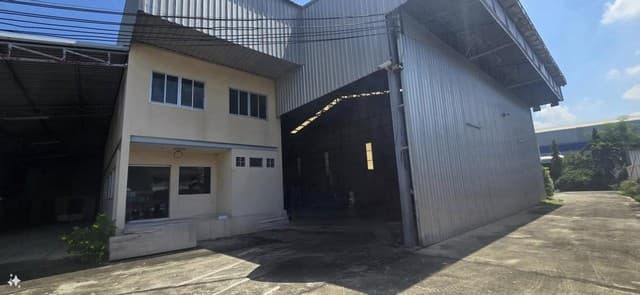 ให้เช่าโรงงาน พร้อมออฟฟิศ 2 ชั้น 900 ตร.ม. ถนน 346 ( ปทุมธานี-บางเลน ) ปทุมธานี