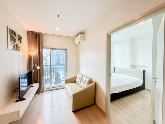 เช่าด่วน โนเบิล รีวอลฟ์ รัชดา 2 Noble Revolve Ratchada 2 ชั้น 16 เฟอร์ครบ วิวเมืองสวย โนเบิล รีวอลฟ์ รัชดา 2