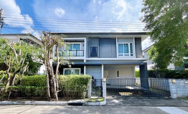 #หมู่บ้านเดอะซิตี้บางใหญ่คลองถนน บ้านเดี่ยว 2 ชั้น 4 นอน 3 น้ำ พื้นที่ 52.7 ตร.ว.