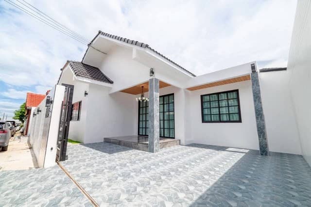 บ้านเดี่ยวชั้นเดียว หมู่บ้านพาราไดซ์ฮิล 1 ซอยเขาน้อย เยื้องห้างเดอะชิล