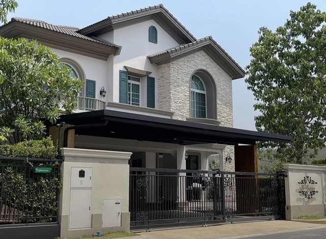 บ้านเดี่ยวหรู โครงการนันทวัน รามอินทรา พหลโยธิน 50