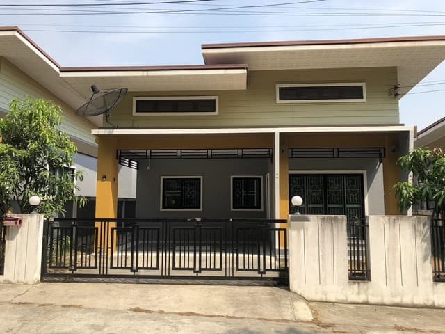 ขายบ้านเดี่ยวมือสองปลวกแดง โครงการเดอะ คันทรี โมเดิร์นโฮม ระยอง