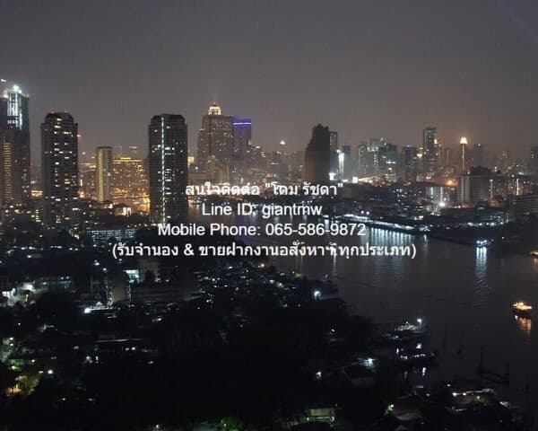 ขาย SALE คอนโดมิเนียม ศุภาลัย ริเวอร์เพลส Supalai River Place 1นอน1BR 51 SQ.METER 4500000 บาท เล่นใหญ่