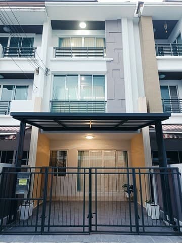 ให้เช่าทาวโฮม3 ชั้น บ้านกลางเมือง S-sence Onnuch Wongwan ใกล้ โรบินสันลาดกระบังซอยลาดกระบัง1ก/16