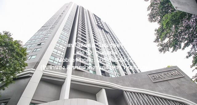 CONDO. Rhythm Sukhumvit 44/1 43000 บาท. 1Bedroom ใหญ่ 60 Square Meter ใกล้กับ รถไฟฟ้า BTS พระโขนง คุยถูกคอมีราคาพิเศษ กรุงเทพ