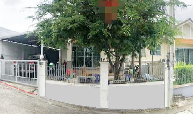 ขายบ้านแฝดมือสองปลวกแดง โครงการบ้านปรารถนา ระยอง
