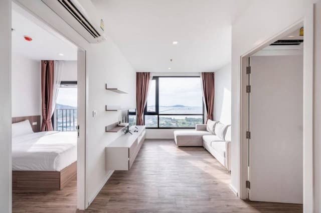 Condo KnightsBridge the Ocean Sriracha ไนท์บริดจ์ ดิ โอเชี่ยน ศรีราชา 24000 บ. 2 BEDROOM 57 ตรม ไม่ไกลจาก ถนนสุขุมวิท ทำเลคุณภาพ