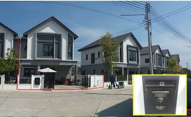ขายบ้านแฝดมือสองบางปะกง โครงการบริทาเนีย บางนา กม.39 ฉะเชิงเทรา