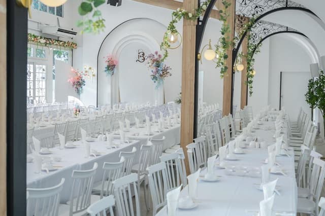 พร้อม 3 package กว่า 400-600 ตรม. จอดรถ50คัน ให้เช่าสถานที่แต่งงาน 2ชั้น ถ.ประชาอุทิศ-วัดคู่สร้าง กรุงเทพฯ ใกล้บิ๊กซี ฟู้ดเพลส ย่านทุ่งครุ