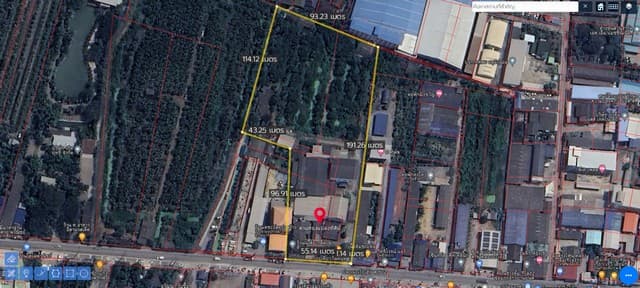 ขายที่ดินติดถนนผังสีม่วงกระทุ่มแบน ผังเมืองสีม่วงต.คลองมะเดื่อ อ.กระทุ่มแบน จ.สมุทรสาคร