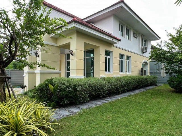 ให้เช่าบ้านเดี่ยว 2 ชั้น 90 ตร.ว. หมู่บ้านบารเมษฐ์ ซ.เฉลิมพระเกียรติ 62 ใกล้สวนหลวง