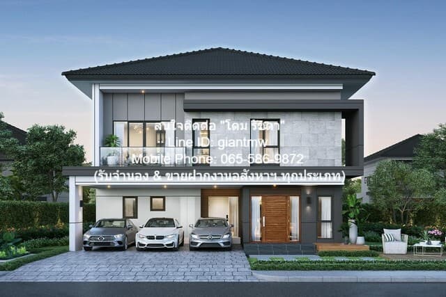 บ้าน ให้เช่าบ้านเดี่ยวหรู 2 ชั้น เดอะ ซิตี้ บางนา The City Bangna (ติด Mega บางนา) 70 ตร.ว. (4 น 5 น้ำ 2 จอดรถ), ราคา 160,000 บาท/เดือน พื้นที่ = 70 ตร.ว. 160000 THAI BAHT ใกล้ Mega บางนา บรรยากาศดี สมุทรปราการ