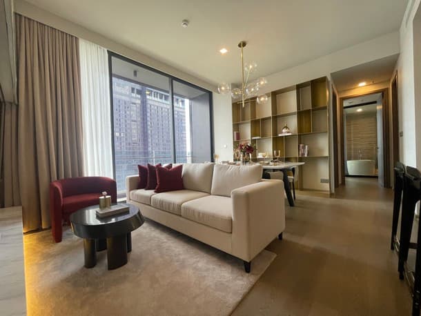 Modern 2 Bedrooms Condo in Prime Asoke Location Near BTS ASOKE