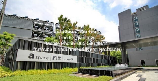 CONDOMINIUM เอ สเปซ มี สุขุมวิท 77 31sq.m. 1 BEDROOM 1 BATHROOM 1490000 BAHT. สภาพดี กรุงเทพ