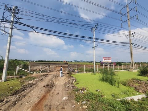 ด่วนขาย ที่ดิน5ไร่3งาน ติดถนน 346 แยกไทรน้อย-บางเลน ใกล้บางบัวทอง เจ้าของขายเอง