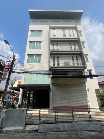 ให้เช่า Home Office 4 ชั้นครึ่ง อาคารสำนักงานส่วนตัว พร้อมลิฟต์ขนของ พระราม 9 บนที่ดิน 73 ตร.ว. (มีชั้นลอย + ดาดฟ้า) พื้นที่ 900 ตร.ม.
