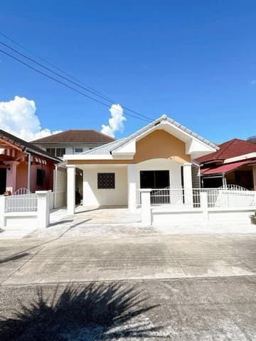 บ้านชั้นเดียว บ้านสวย รีโนเวทใหม่ สไตล์มินิมอล แม่เหียะ