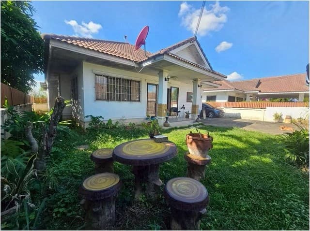 บ้านพร้อมอยู่ บรรยากาศดี ร่มเย็น วิวทุ่งนา สันผักหวาน หางดง