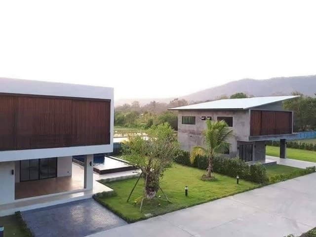 บ้านพักตากอากาศ วิวภูเขา วิวทุ่งนา แม่ออน สันกำแพง