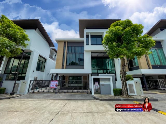 Nirvana Beyond Kaset-Nawamin บ้านเดี่ยว3ชั้น ใกล้โรงเรียนเลิศหล้า ใกล้ Central East Ville ถนนเลียบทางด่วนรามอินทรา