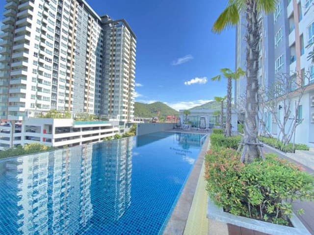 ขายคอนโด Sea Hill Condo ศรีราชา ชั้น 8 วิวทะเล ห้องใหญ่ 1 นอน TP-C1883
