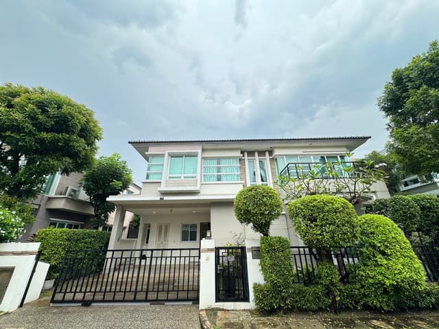 ขายบ้านเดี่ยว บางกอกบูเลอวาร์ท รามอินทรา 3 เนื้อที่ 67 ตร.วา4 ห้องนอน 4 ห้องน้ำ 1 ห้องแม่บ้าน