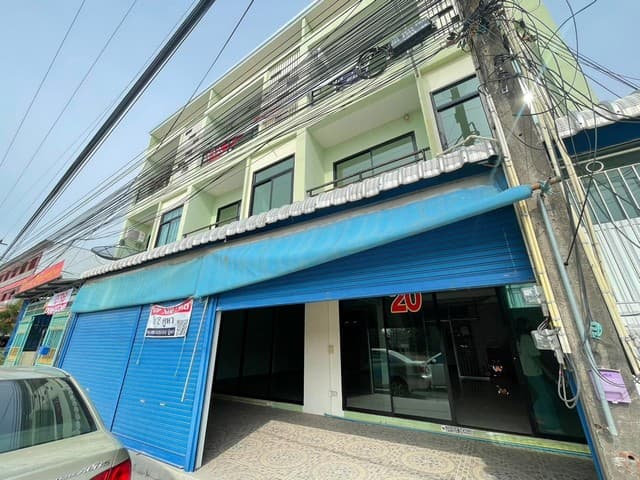 ขายอาคารพาณิชย์ 3 ชั้น 2 คูหา ติดถนนบ้านฉาง – ระยอง อำเภอบ้านฉาง จังหวัดระยอง